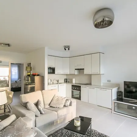 Golf View - Stunning Ocean View Golf Del Sur Appartement