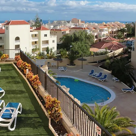 Golf View - Stunning Ocean View Golf Del Sur Appartement